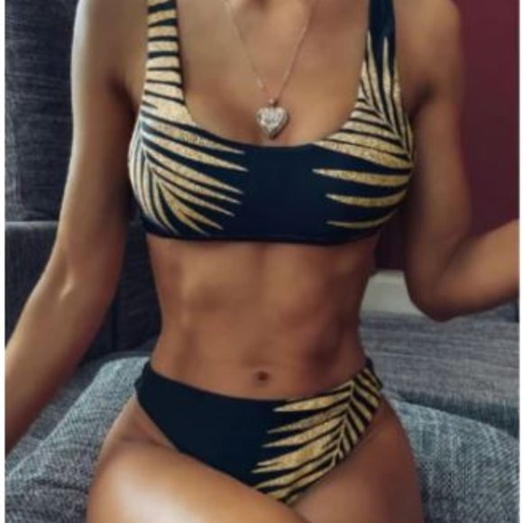 *SALE* GENEVIEVE BIKINI - BLACK - Picture 1 of 2